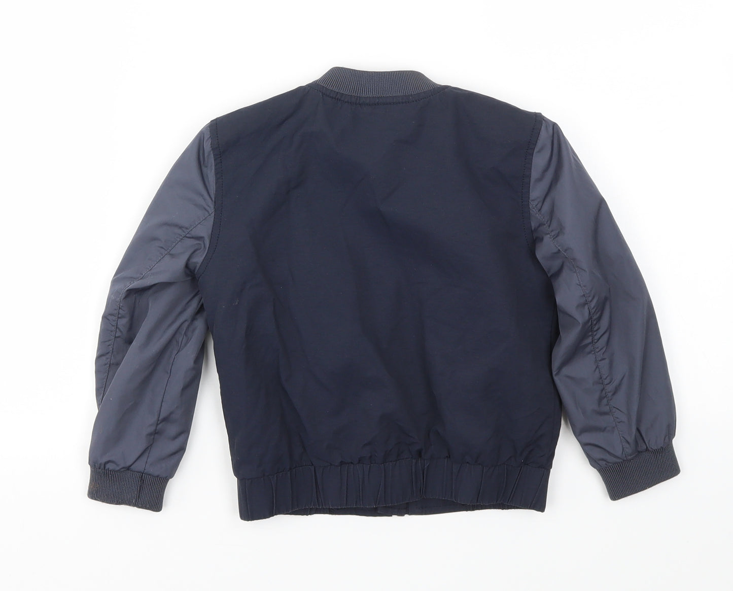 RIVER ISLAND  Boys Blue   Basic Jacket Coat Size 2-3 Years