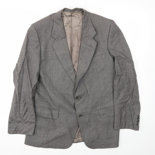 St Michaels Mens Grey   Jacket Blazer Size 38