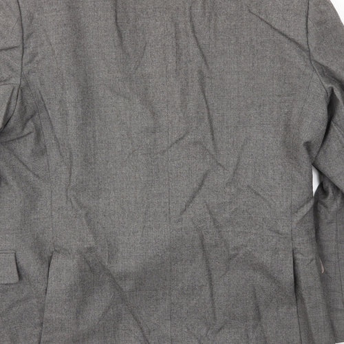 St Michaels Mens Grey   Jacket Blazer Size 38