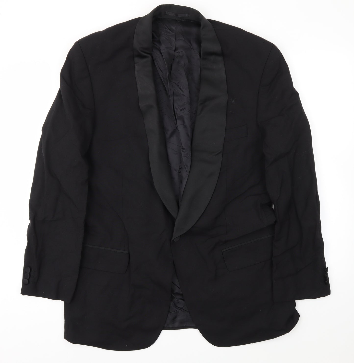 SCOTT& TAYLOR Mens Black   Jacket Blazer Size 42