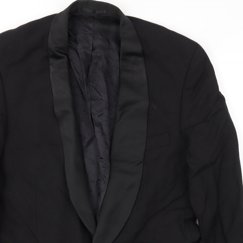SCOTT& TAYLOR Mens Black   Jacket Blazer Size 42