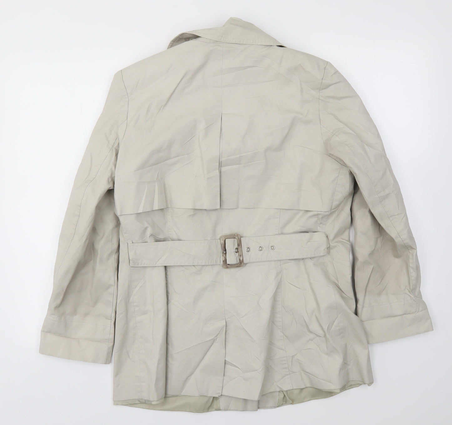 Austin Reed Womens Ivory   Jacket Coat Size 14