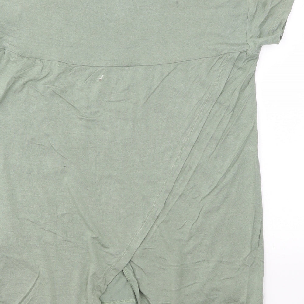 TU Girls Green   Basic T-Shirt Size 11 Years