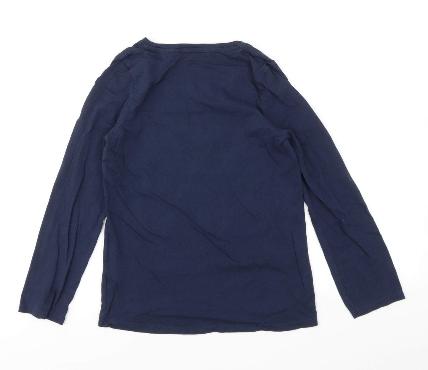 Debenhams Girls Blue   Basic T-Shirt Size 10-11 Years