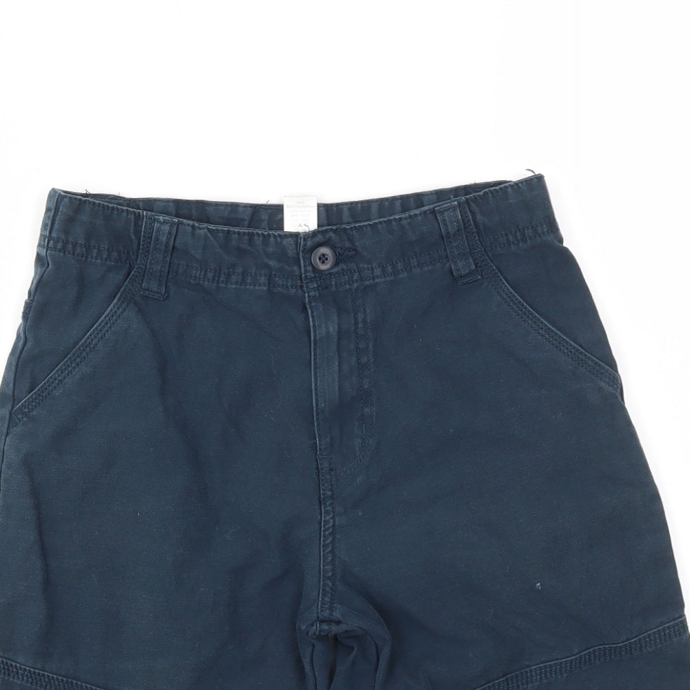 George Boys Blue   Cargo Shorts Size 9-10 Years