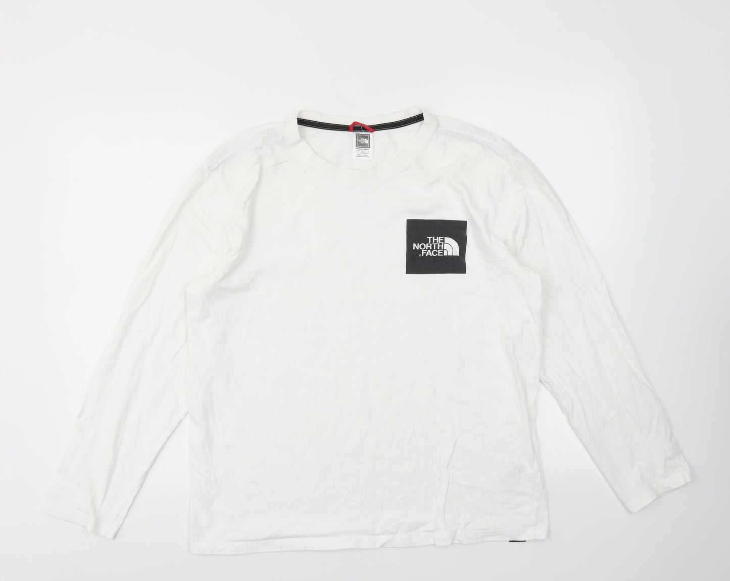 THE NORTH FACE  Mens White    T-Shirt Size L