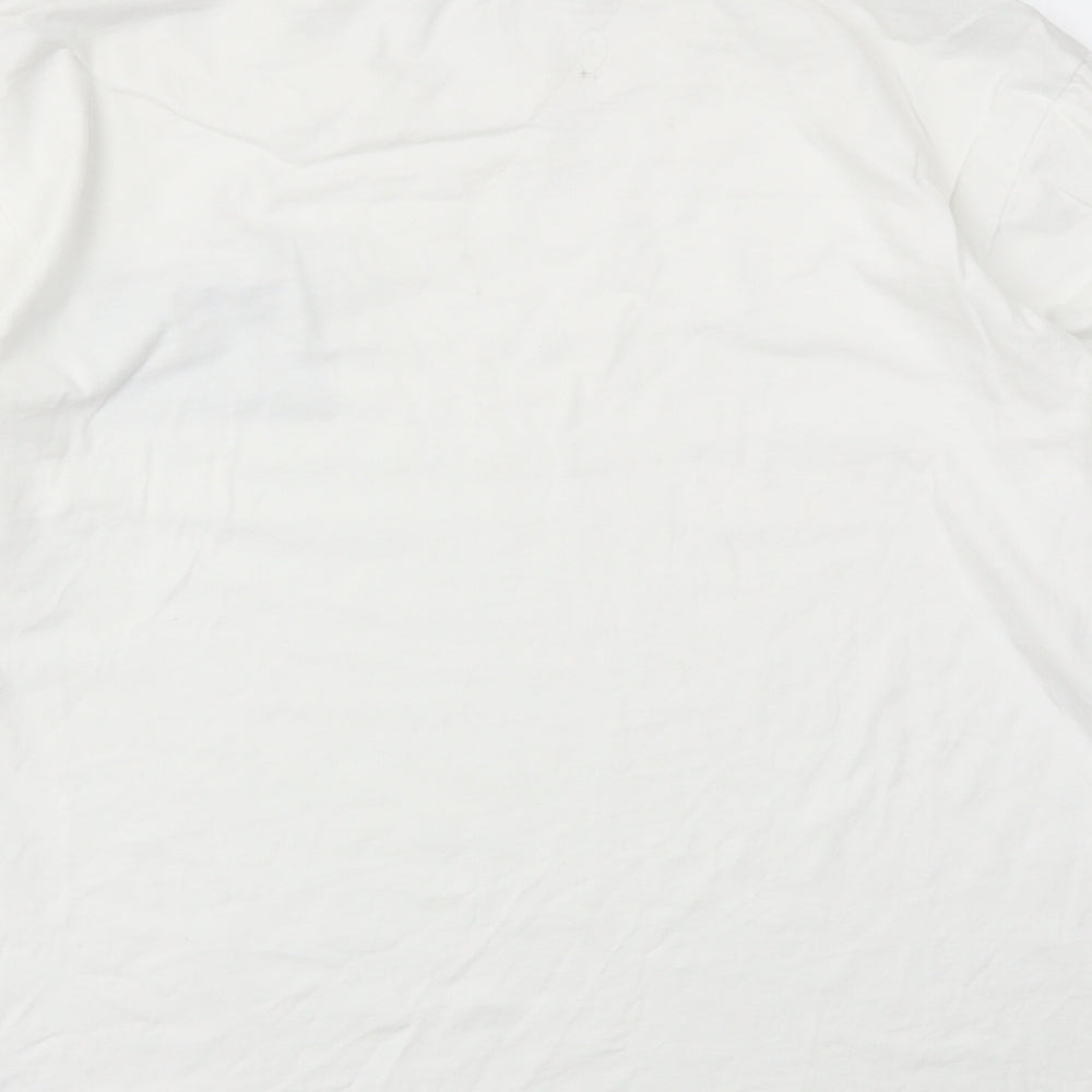 THE NORTH FACE  Mens White    T-Shirt Size L