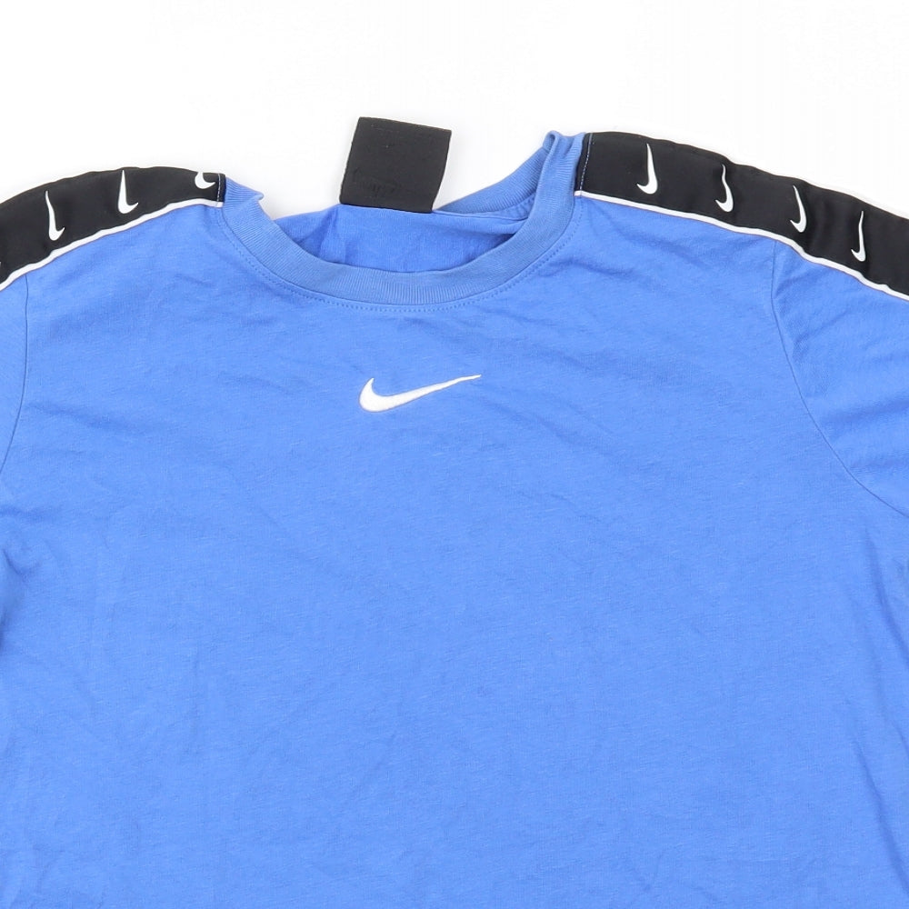 Nike Boys Blue   Basic T-Shirt Size L