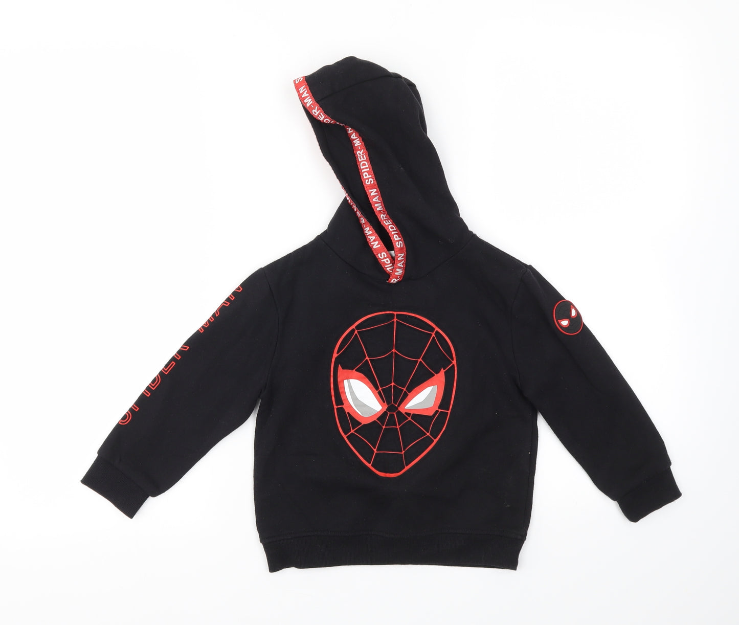 Spiderman Boys Multicoloured Animal Print  Pullover Jumper Size 3-4 Years