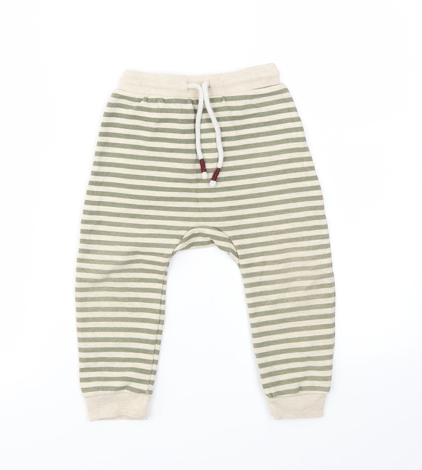 TU Boys Multicoloured Striped  Jogger Trousers Size 2-3 Years