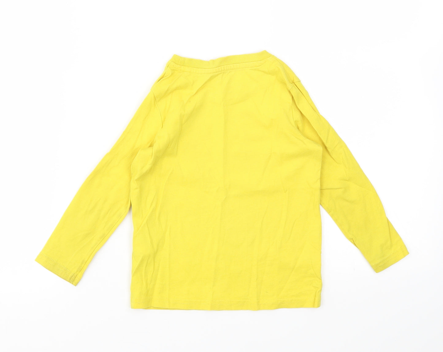 basic needs Boys Yellow   Basic T-Shirt Size 2 Years