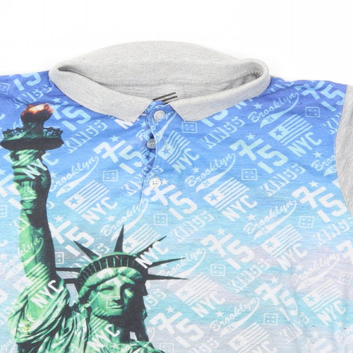 Rebel Boys Multicoloured   Basic T-Shirt Size 11-12 Years
