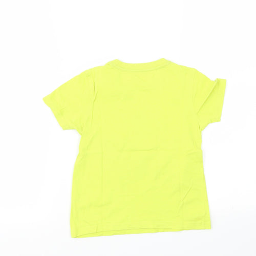 George Boys Yellow   Basic T-Shirt Size 3-4 Years
