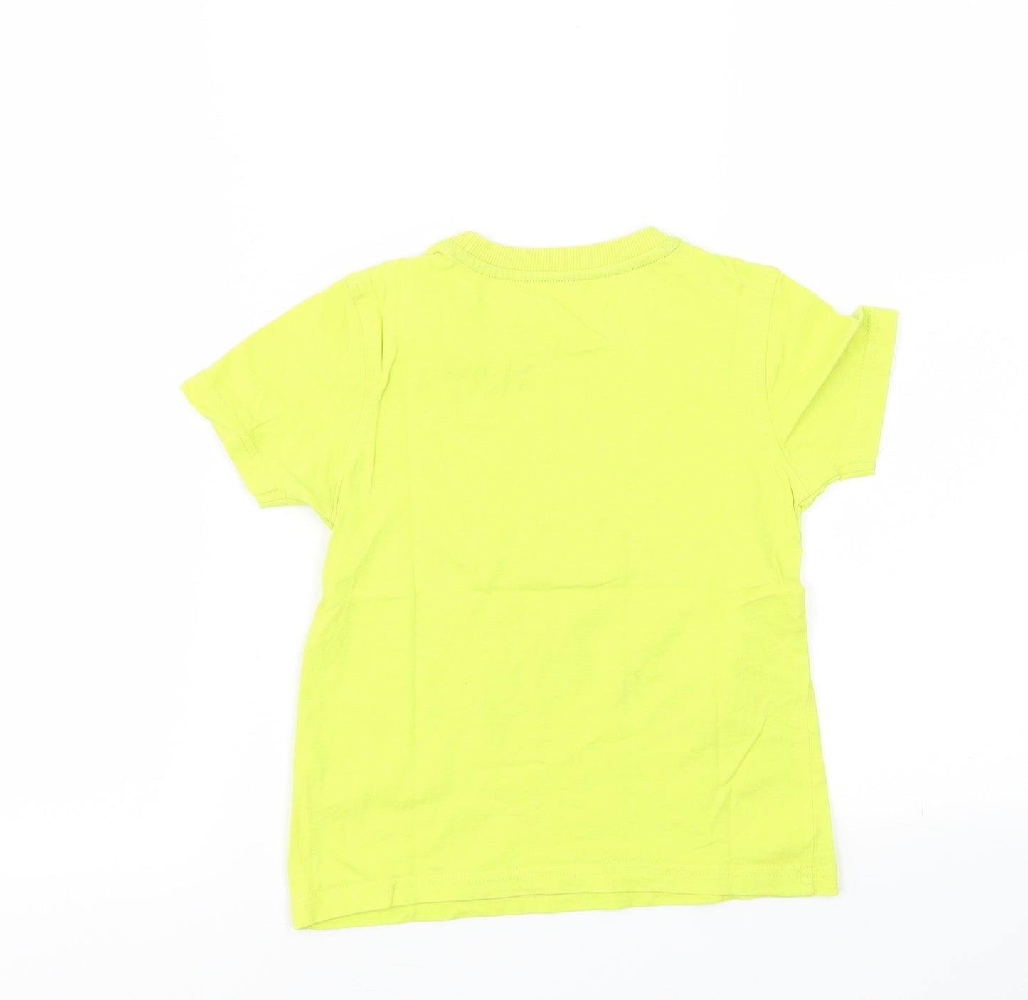 George Boys Yellow   Basic T-Shirt Size 3-4 Years
