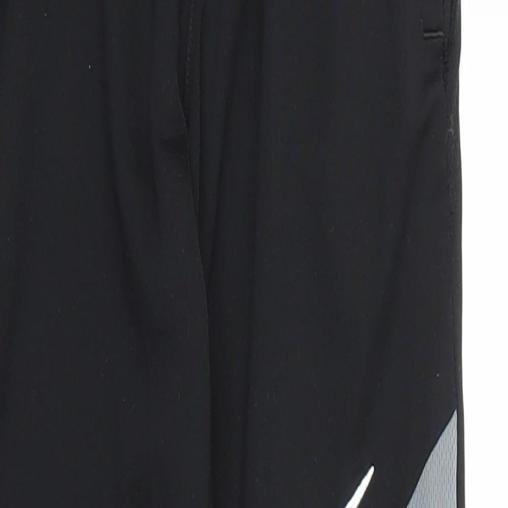 Nike Boys Black   Jogger Trousers Size L