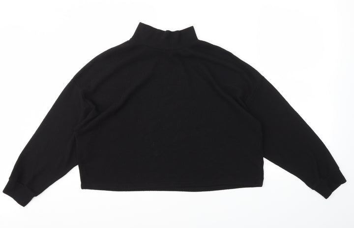 New Look Womens Black Pullover Jumper Size M