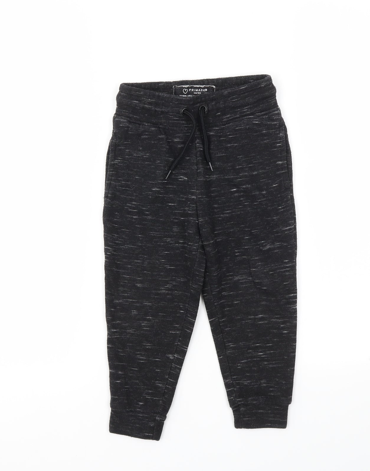 Primark Boys Black   Jogger Trousers Size 2-3 Years