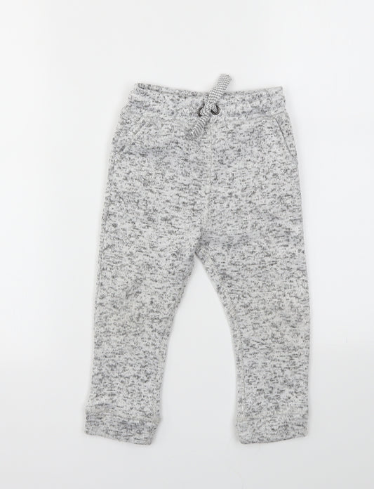 TU Boys Grey   Jogger Trousers Size 2-3 Years