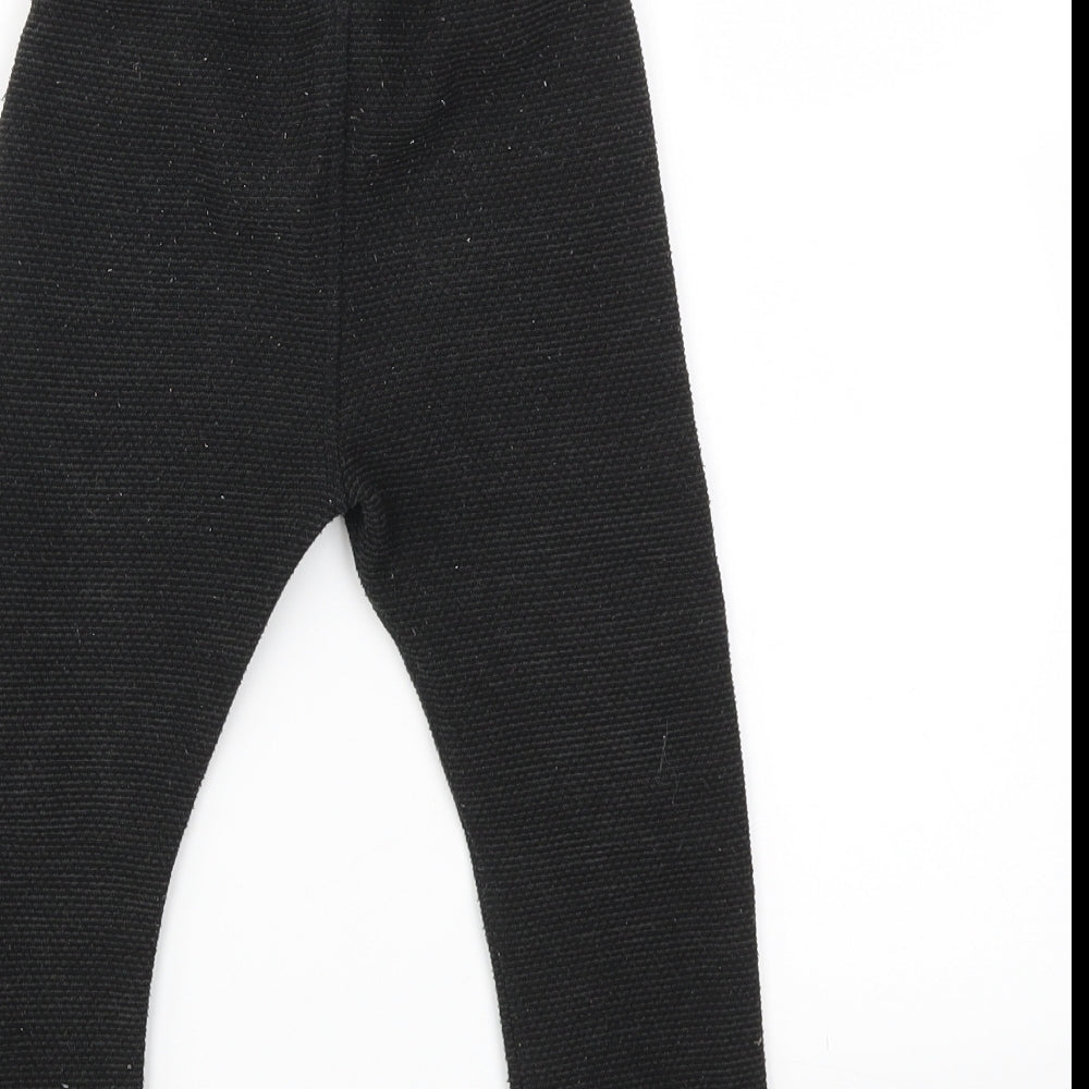 TU Boys Black   Jogger Trousers Size 2-3 Years