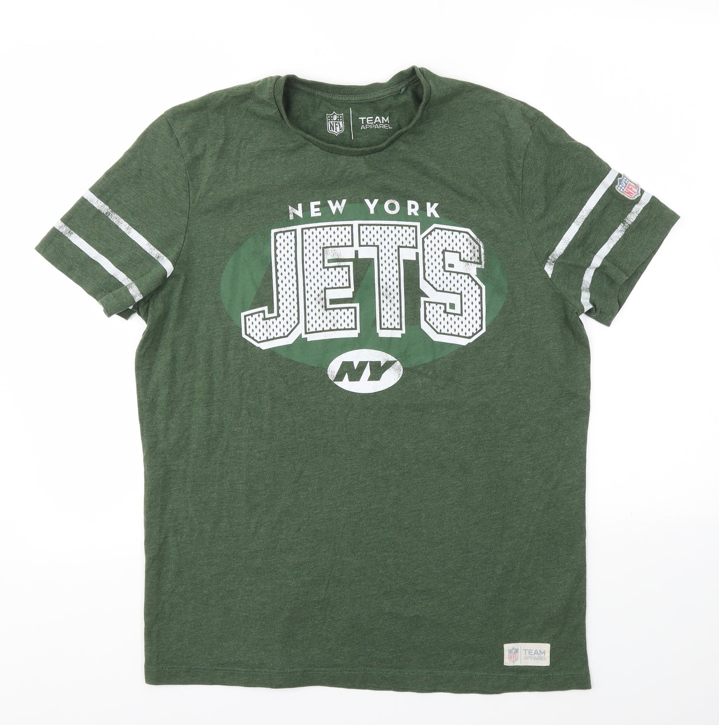 TU Mens Green    T-Shirt Size L
