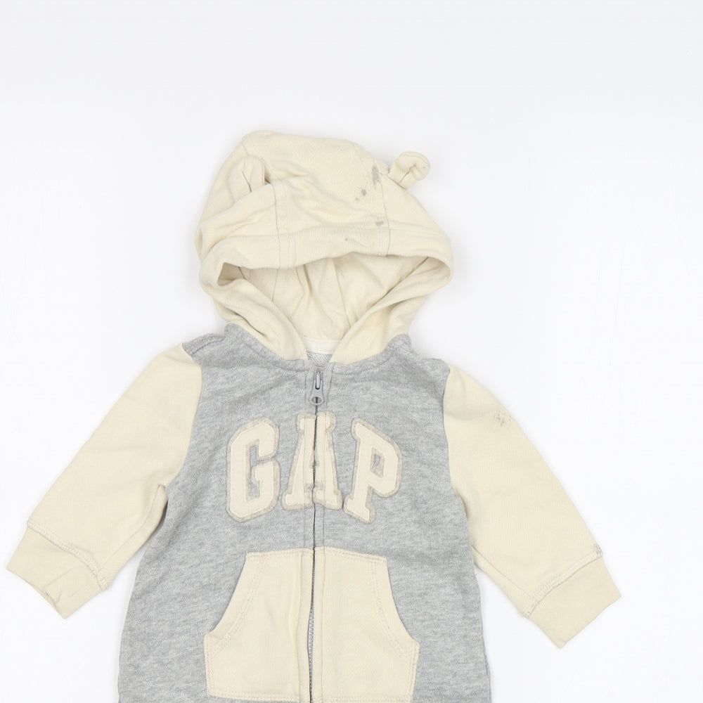 Gap Baby Beige   Babygrow One-Piece Size 3-6 Months
