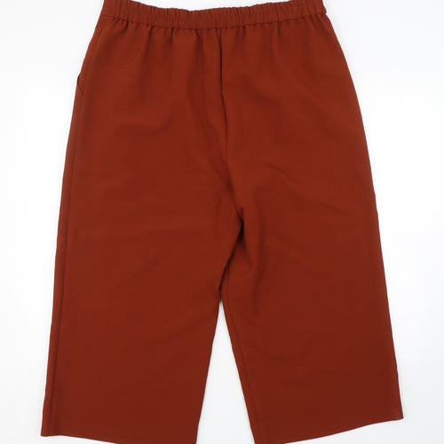 George Womens Orange   Cropped Trousers Size 18 L20 in