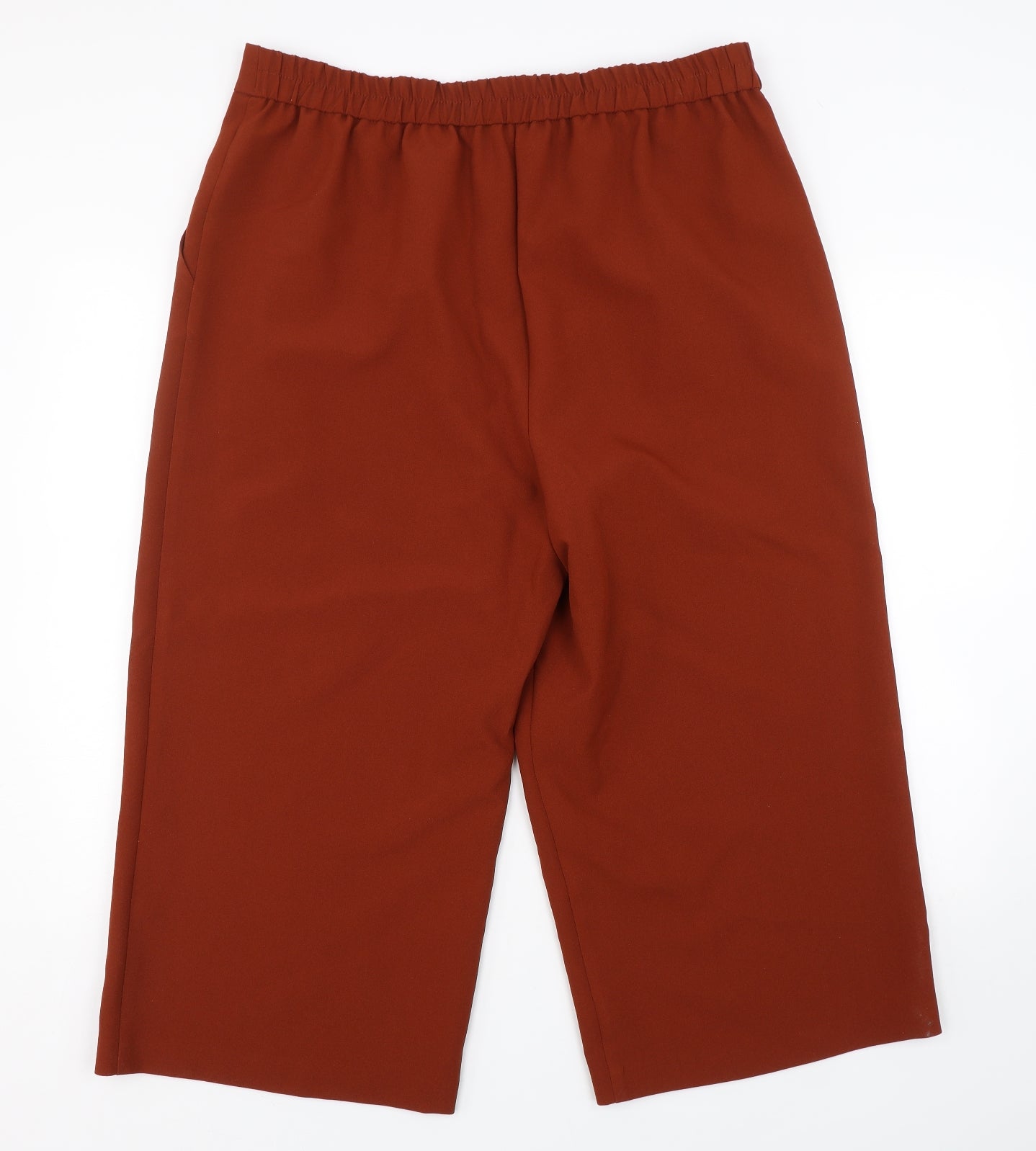 George Womens Orange   Cropped Trousers Size 18 L20 in