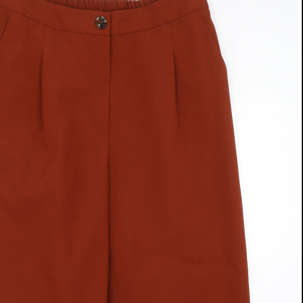 George Womens Orange   Cropped Trousers Size 18 L20 in