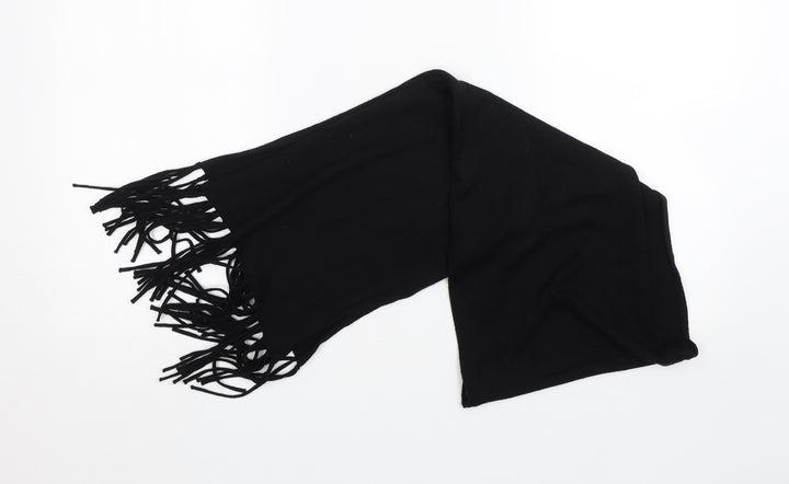Preworn Unisex Black Scarf