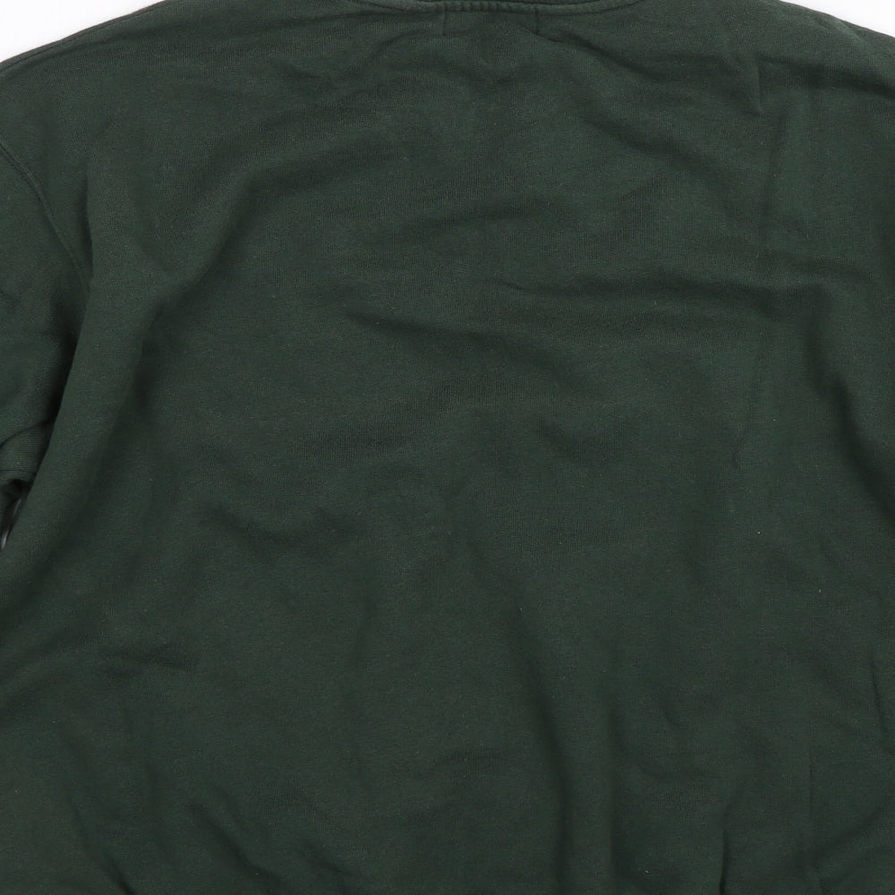 Pull & bear Mens Green   Pullover Sweatshirt Size L
