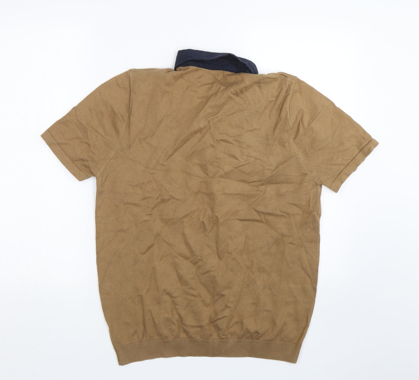 NEXT Mens Brown    Polo Size M