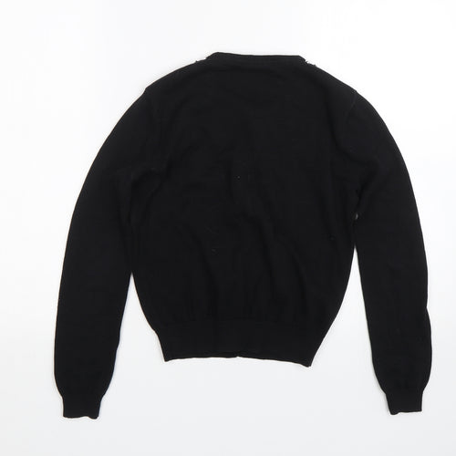 NEXT Girls Black   Cardigan Jumper Size 10-11 Years