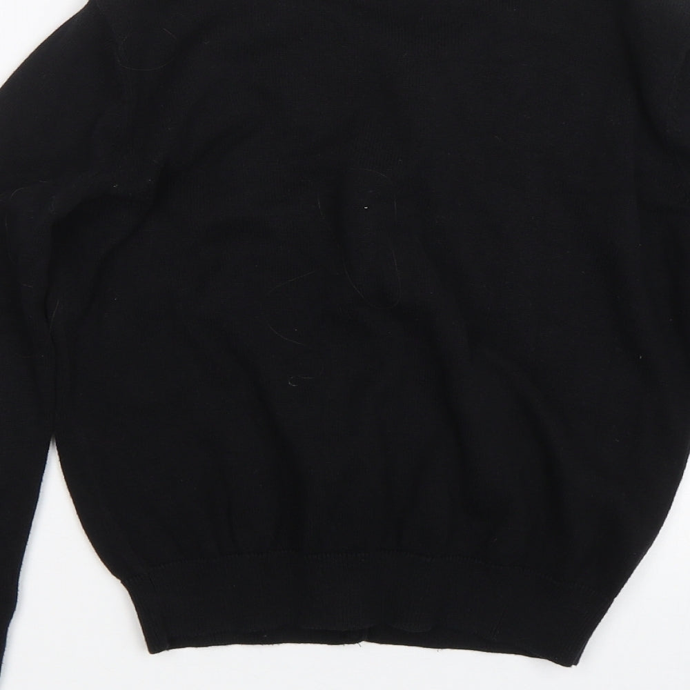 NEXT Girls Black   Cardigan Jumper Size 10-11 Years