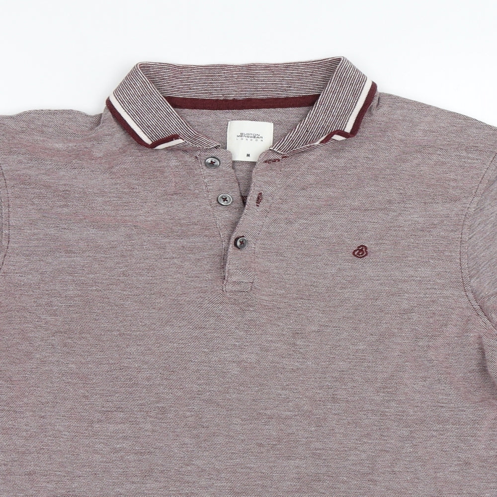 Burton Menswear Mens Purple    Polo Size M