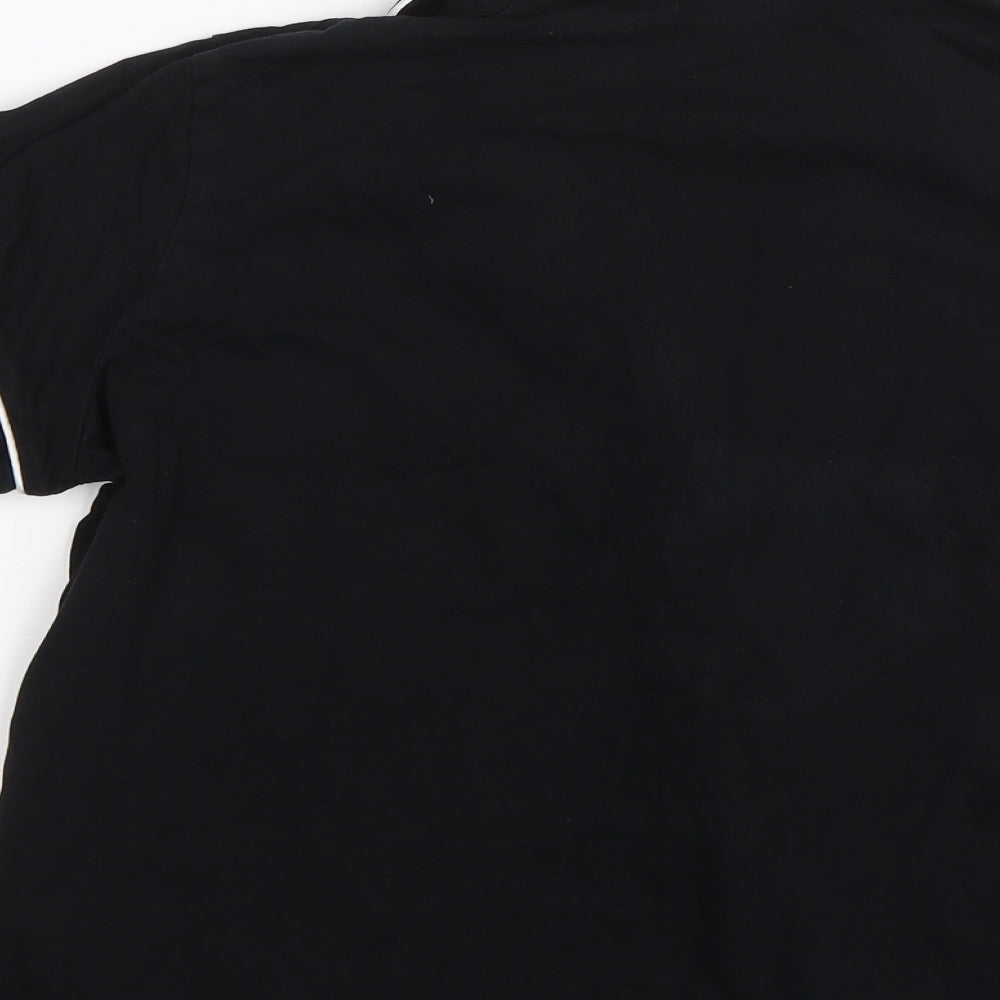 PRETTYLITTLETHING Womens Black   Top Pyjama Top Size 10