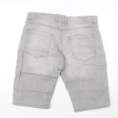 ACW85 Mens Grey   Bermuda Shorts Size 38