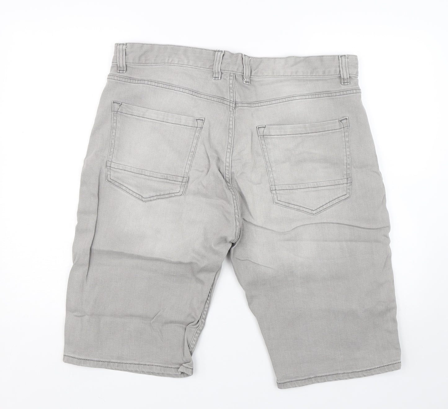 ACW85 Mens Grey   Bermuda Shorts Size 38