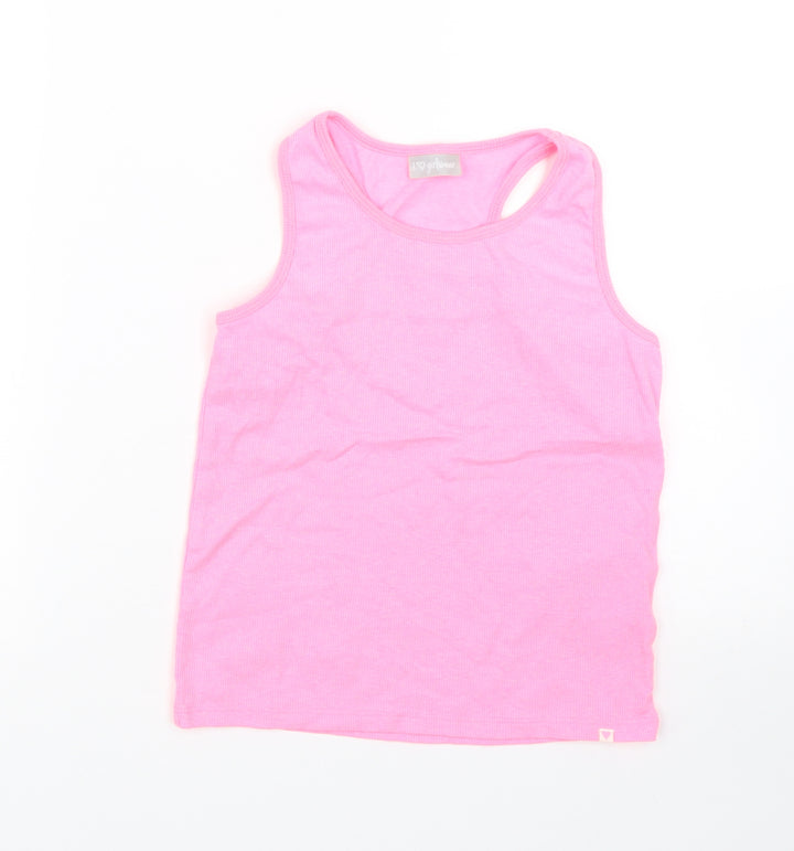 Matalan Girls Pink   Basic Tank Size 10 Years