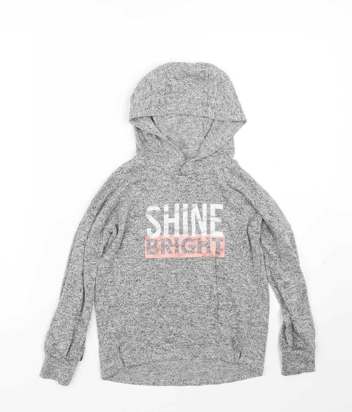 TU Girls Grey   Pullover Hoodie Size 6 Years