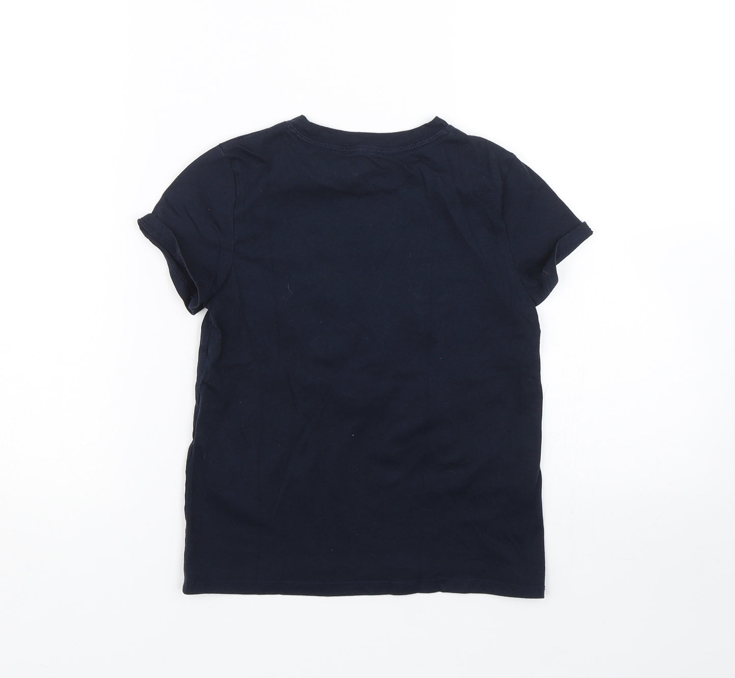 Abercrombie & Fitch Girls Blue   Basic T-Shirt Size 5-6 Years