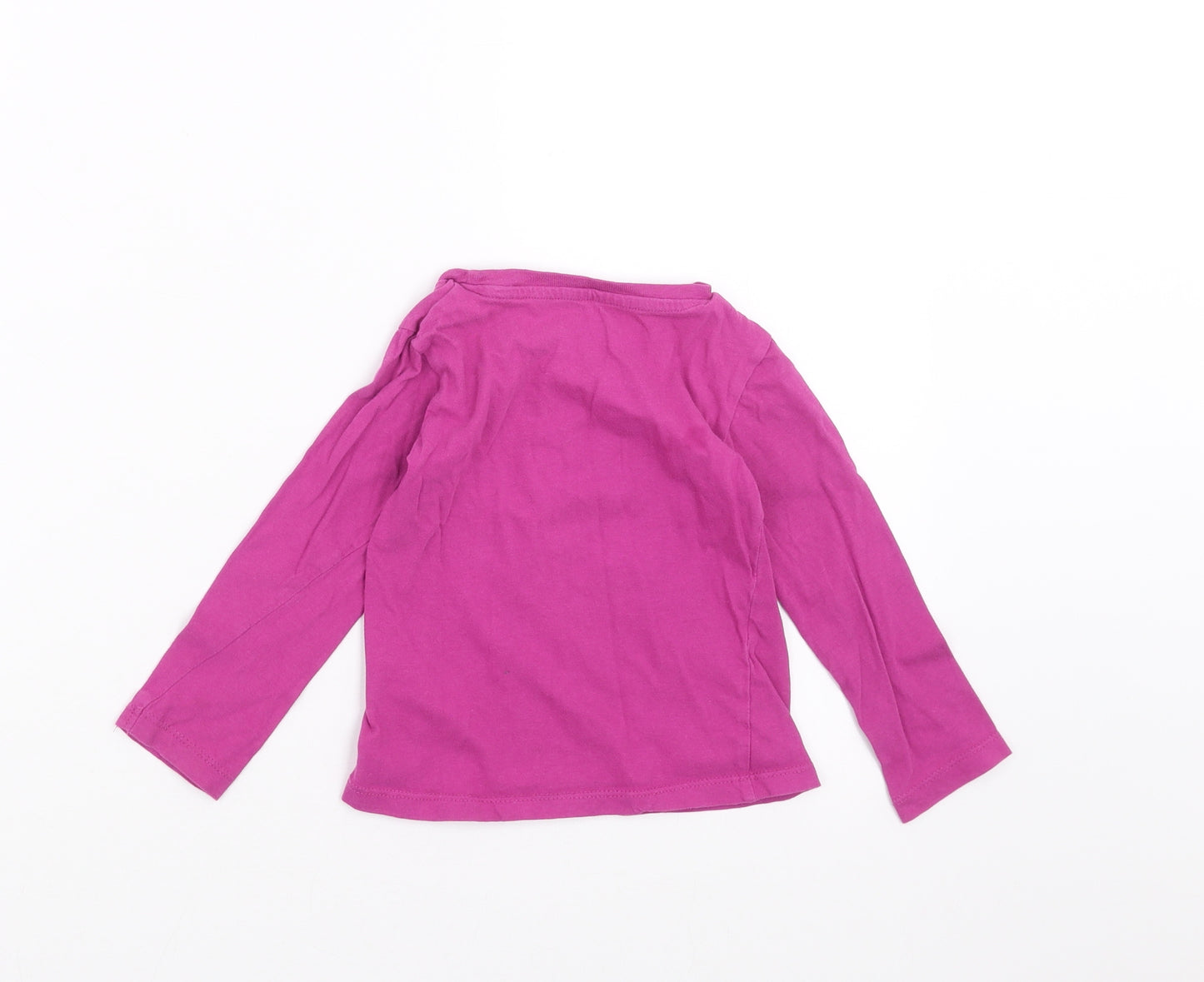 Pep&co Baby Purple   Basic T-Shirt Size 18-24 Months  - unicorn