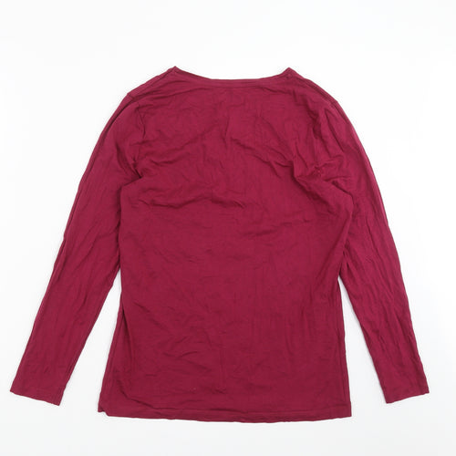 TU Womens Purple   Basic T-Shirt Size 16