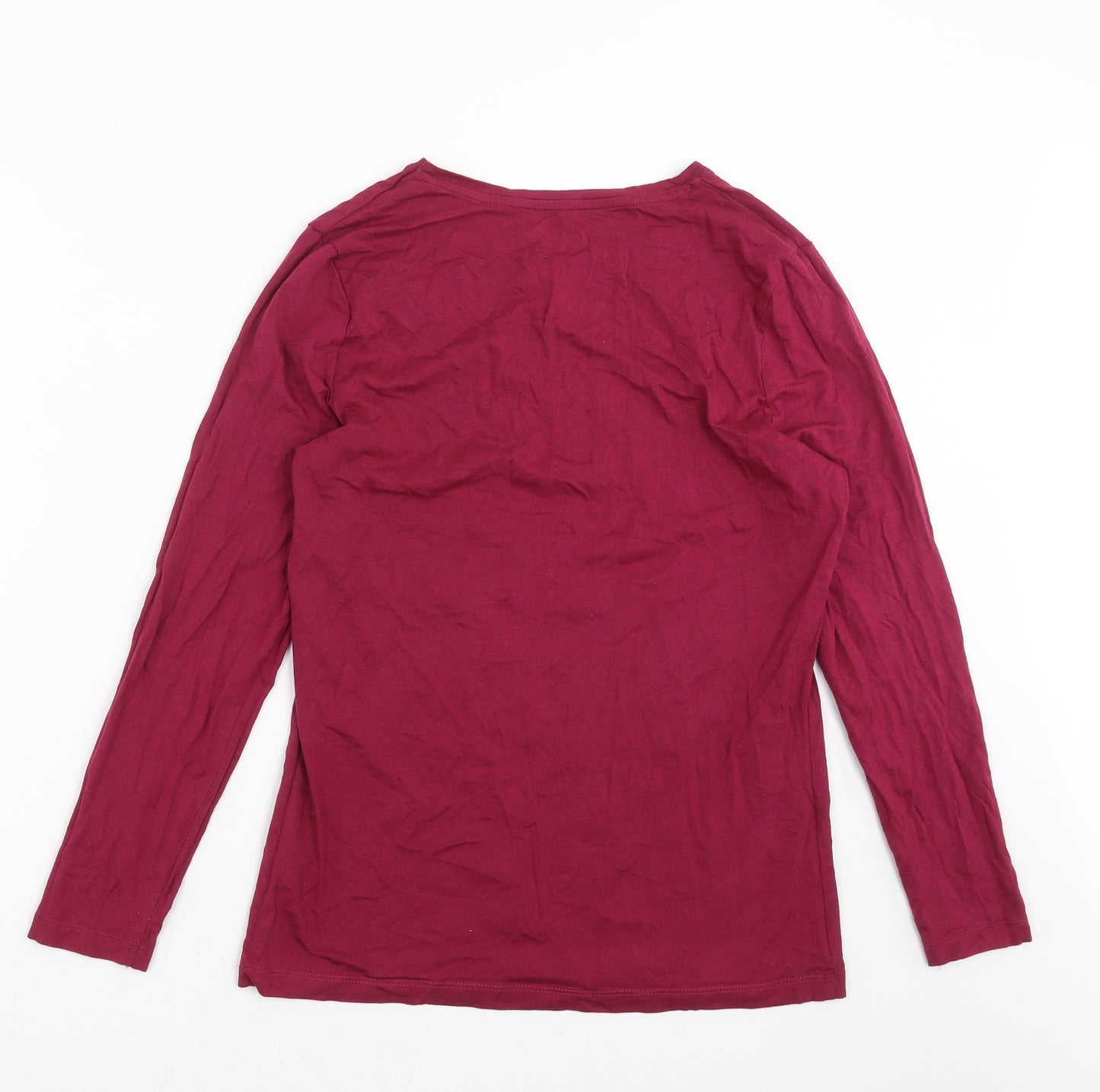 TU Womens Purple   Basic T-Shirt Size 16