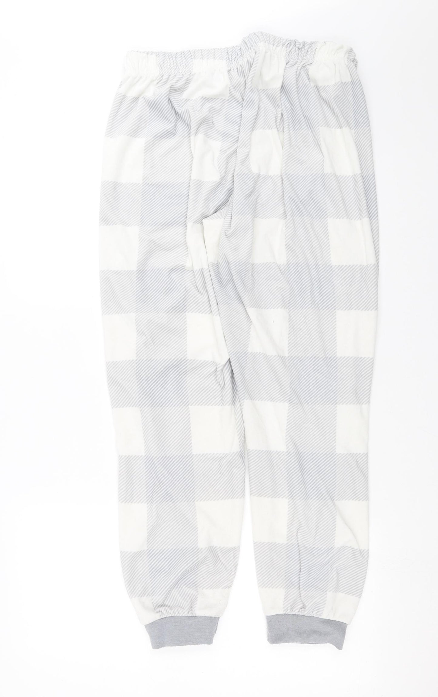 Primark Womens Grey Check   Pyjama Pants Size M