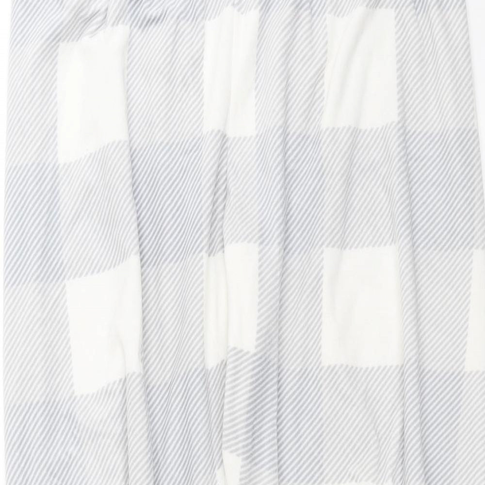 Primark Womens Grey Check   Pyjama Pants Size M