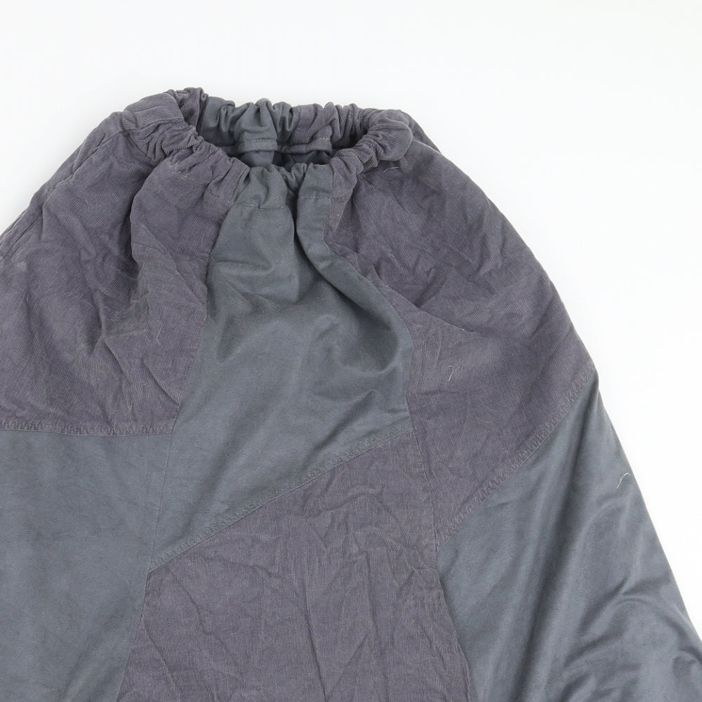 Marks and Spencer Womens Grey   A-Line Skirt Size 10