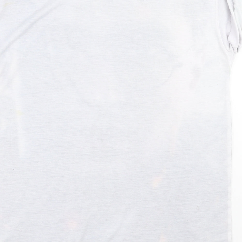 Primark Womens White   Basic T-Shirt Size 10  - harry potter