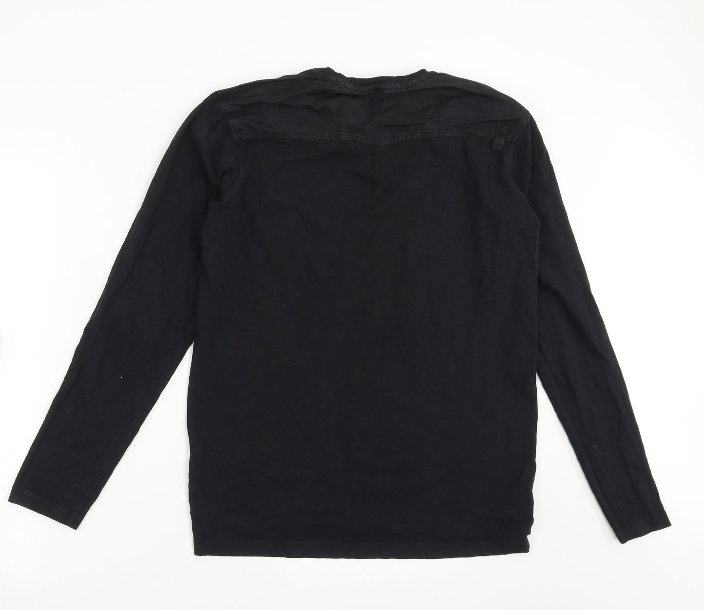Preworn Mens Black    T-Shirt Size M