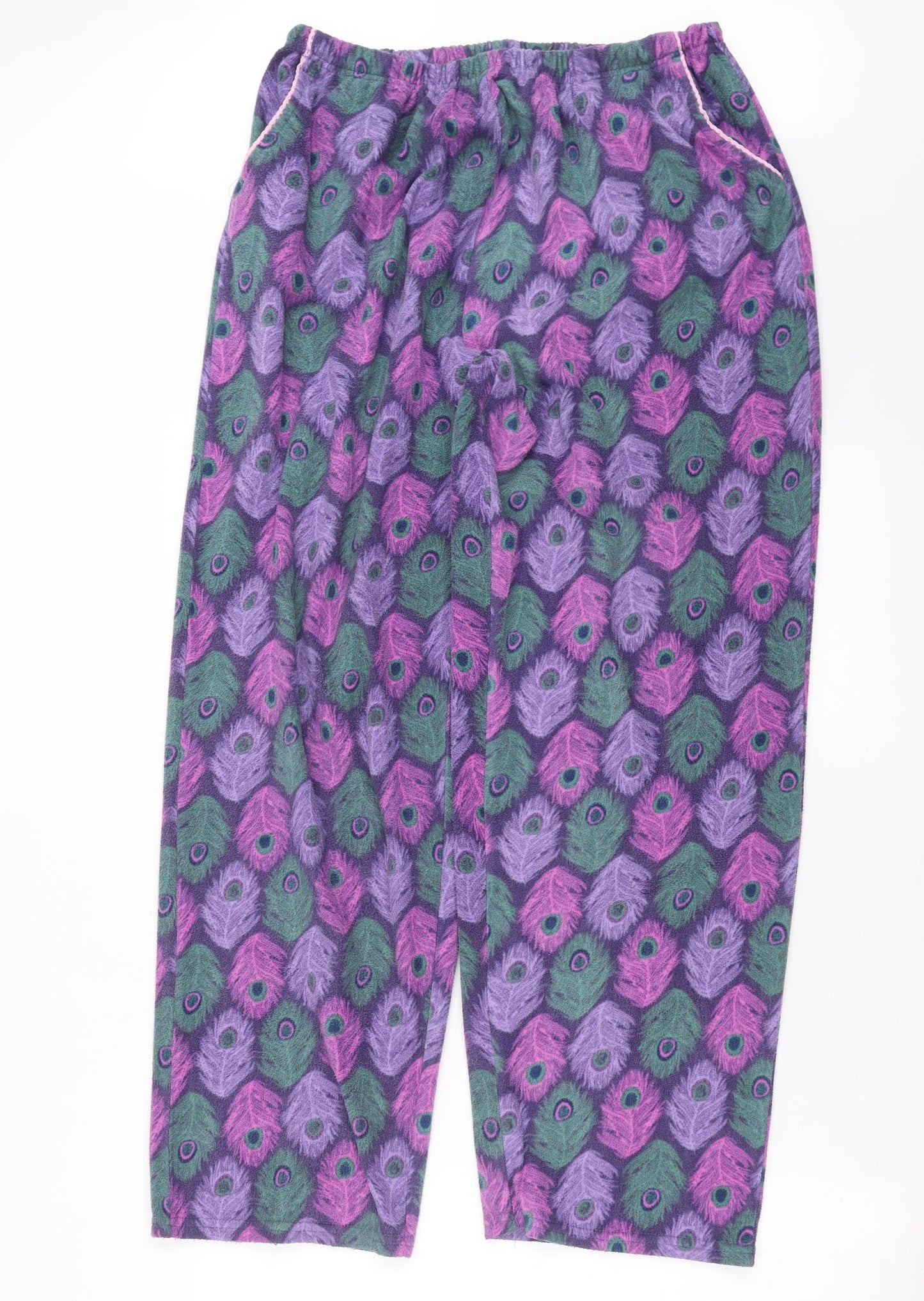Preworn Womens Purple    Pyjama Pants Size M