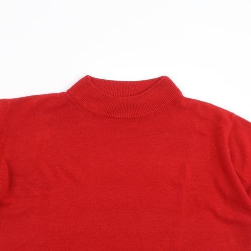 Berketex Womens Red  Knit Pullover Jumper Size 20
